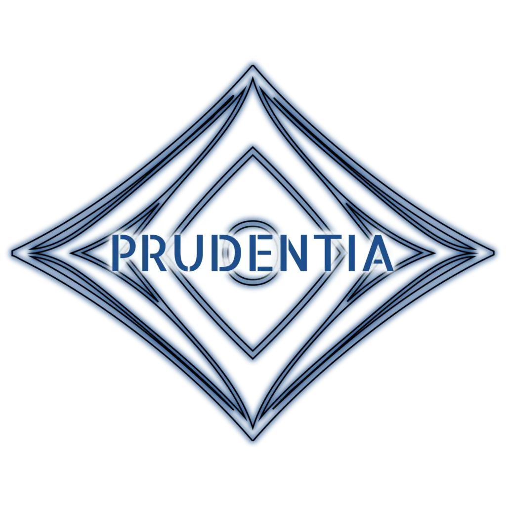 Symbolbild für Prudentia (Weisheit) mit Text